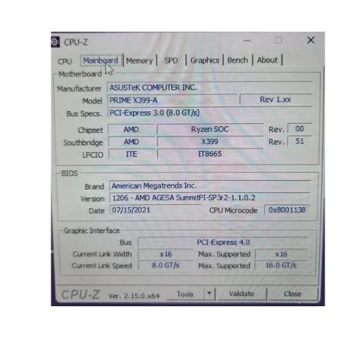 Amd ryzen threadripper 1950x ASUS PRIME X399-A 64gb ram  - Foto 4