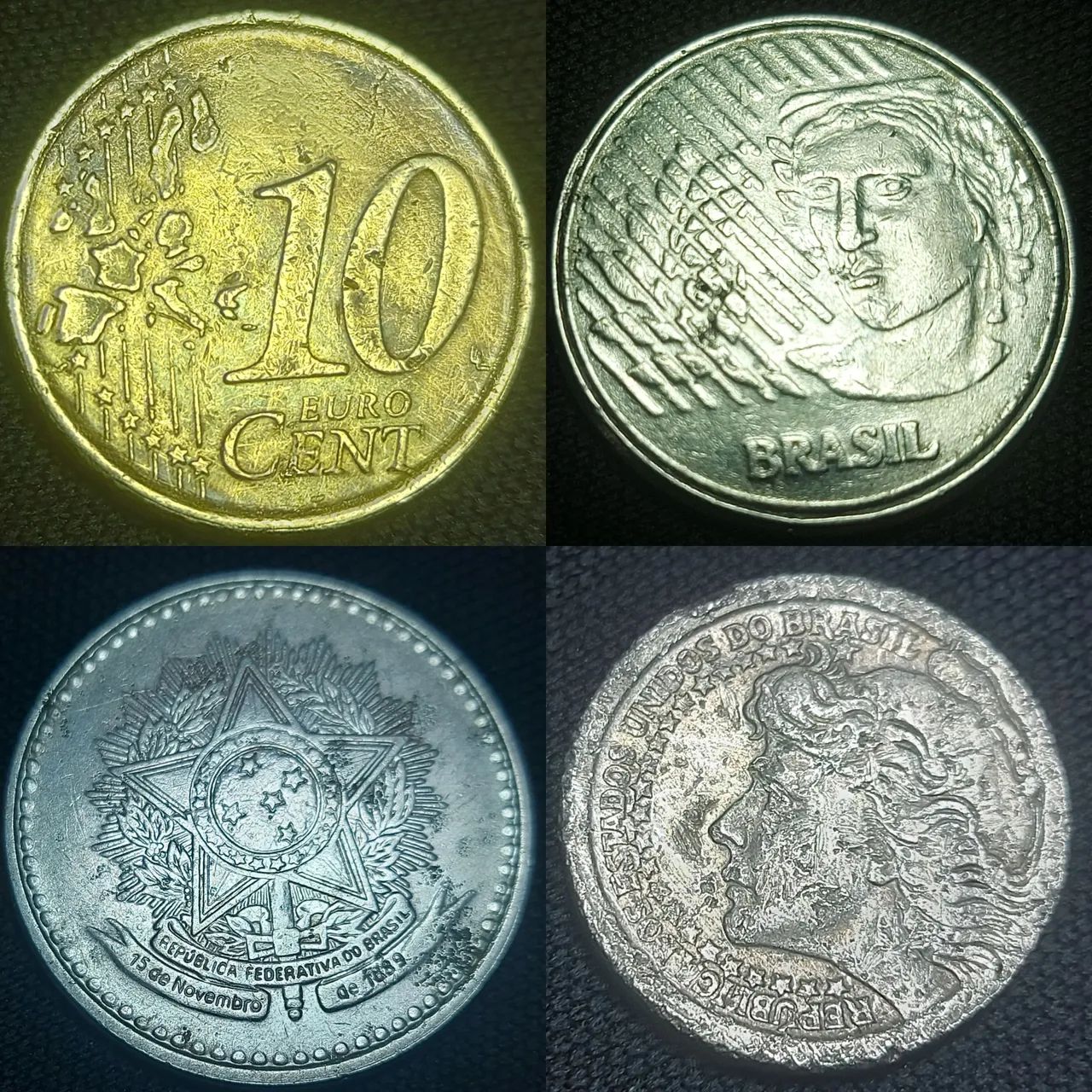 Moedas Antigas Coleção Numismática - Foto 2