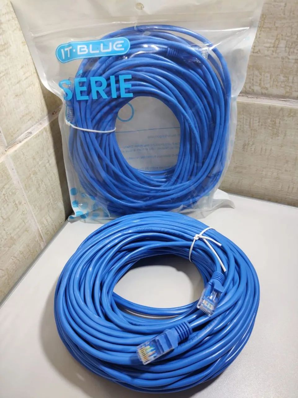 Vendo cabo de rede RJ45 para internet, modelo itblue LE-307 - Foto 3