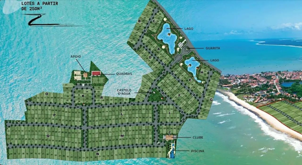 100 meses pra pagar - 189 mil - Condominio Pe na Areia Litoral Sul Pontal de Coruripe - Foto 3
