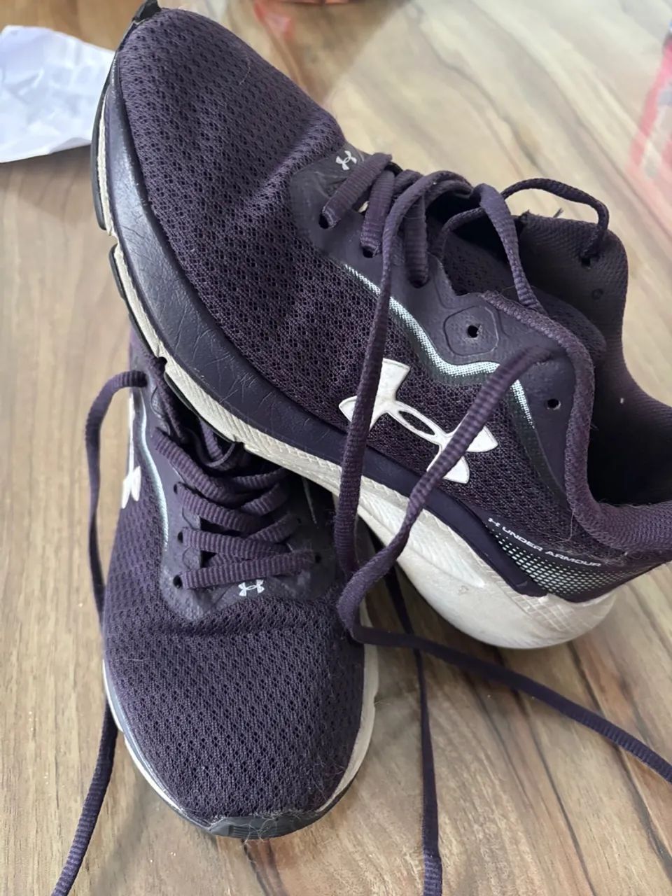 Tênis Under Armour Charged First - Roxo - Foto 3
