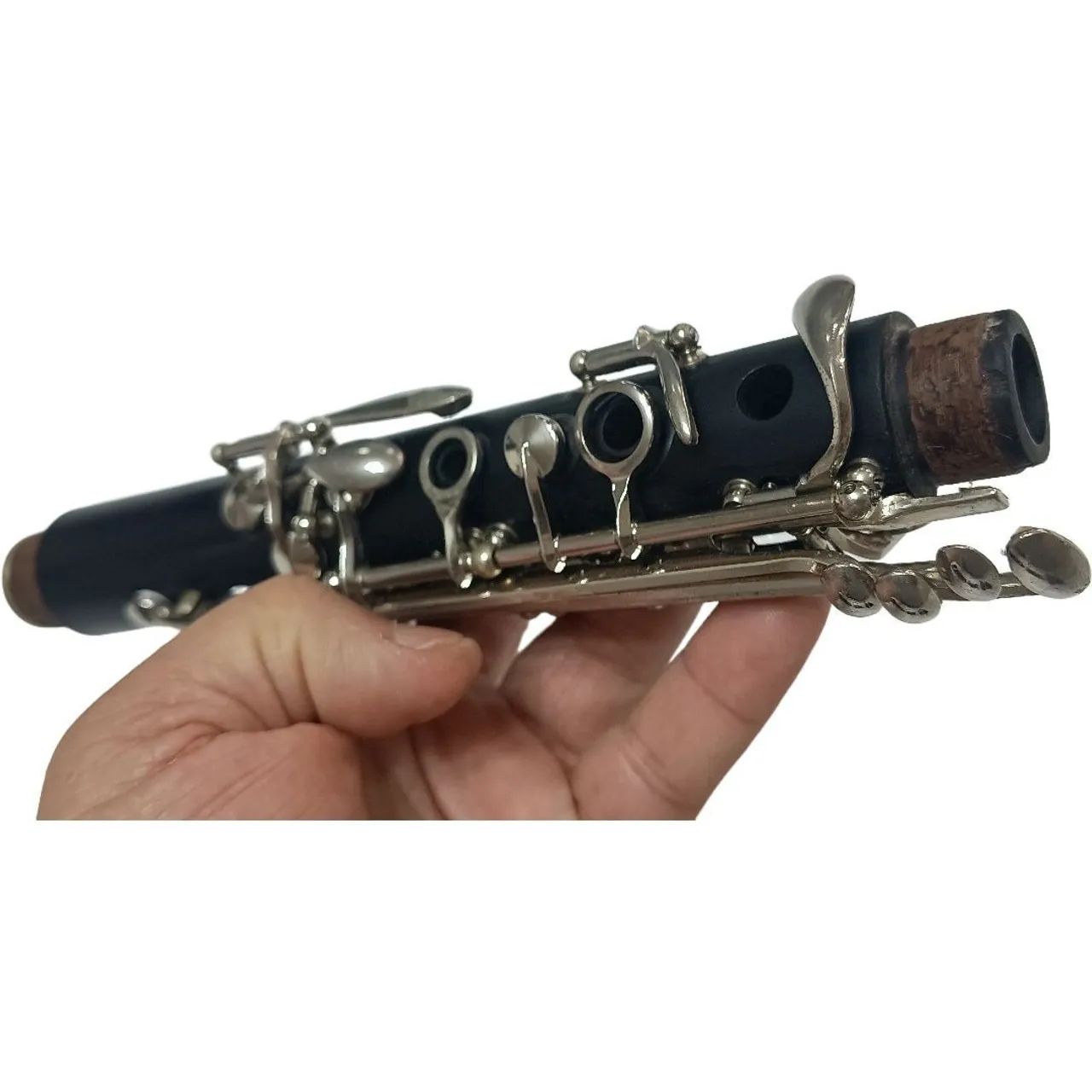 Clarinete Boosey & Hawkes Ébano Inglesa Sapatilhas novas - Foto 4