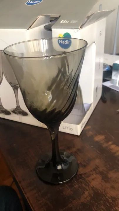 Taça de Vidro 365ml - Nadir - Foto 3