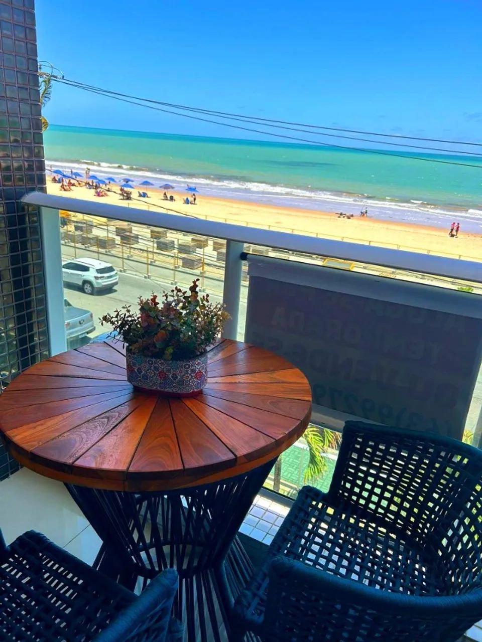 Apartamento Boa Viagem Beira Mar com Vista Mar (diária) - Foto 4