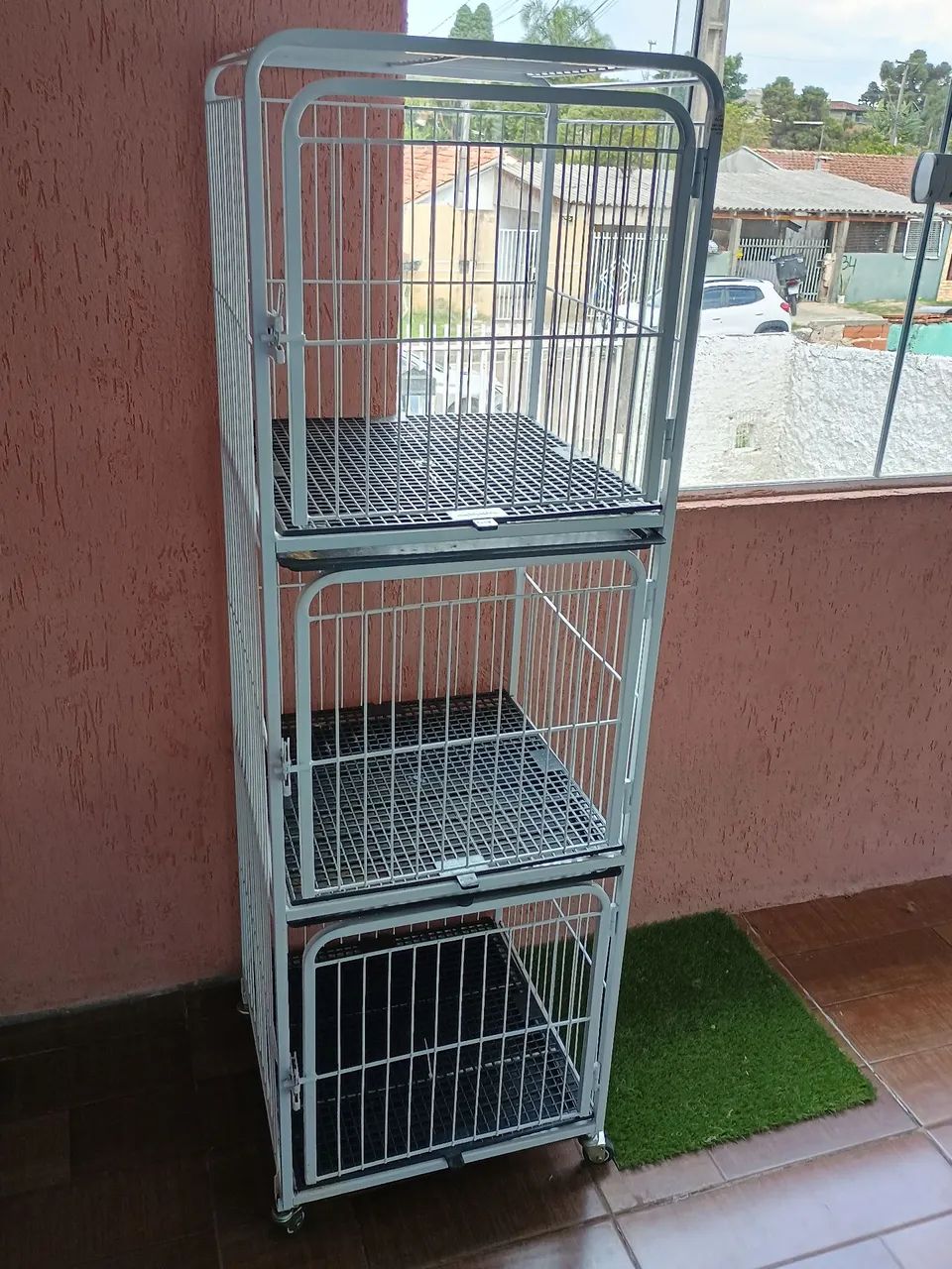 Gaiola para animais de estimação em 3 andares - Foto 2