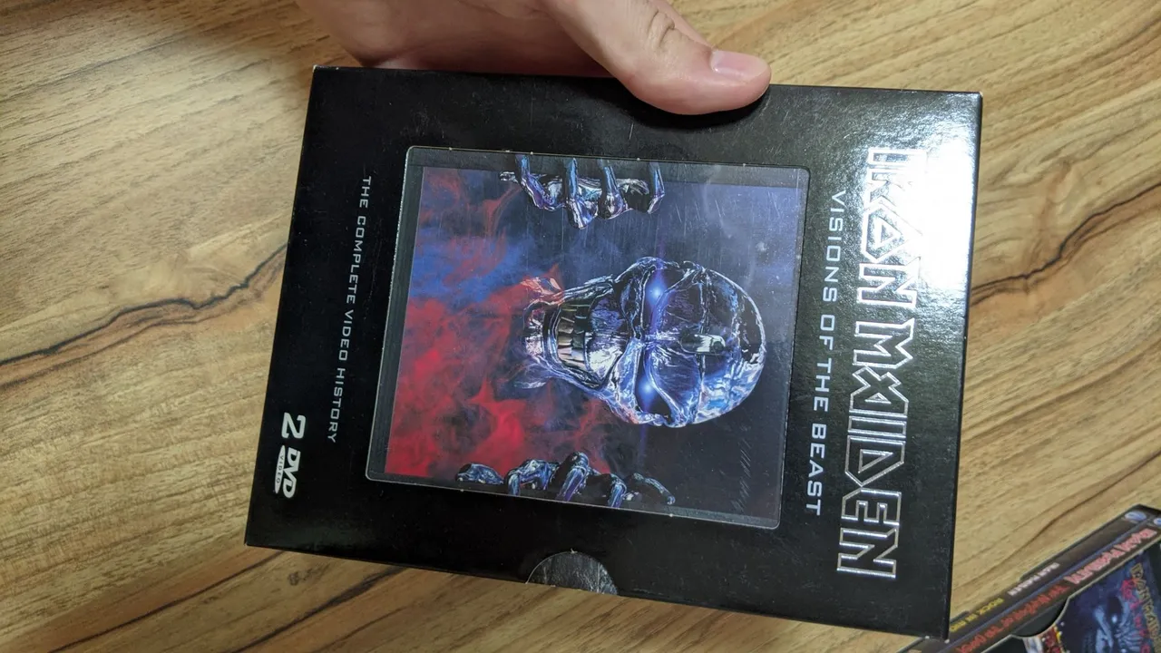 Dvd do Iron Maiden em perfeito estado