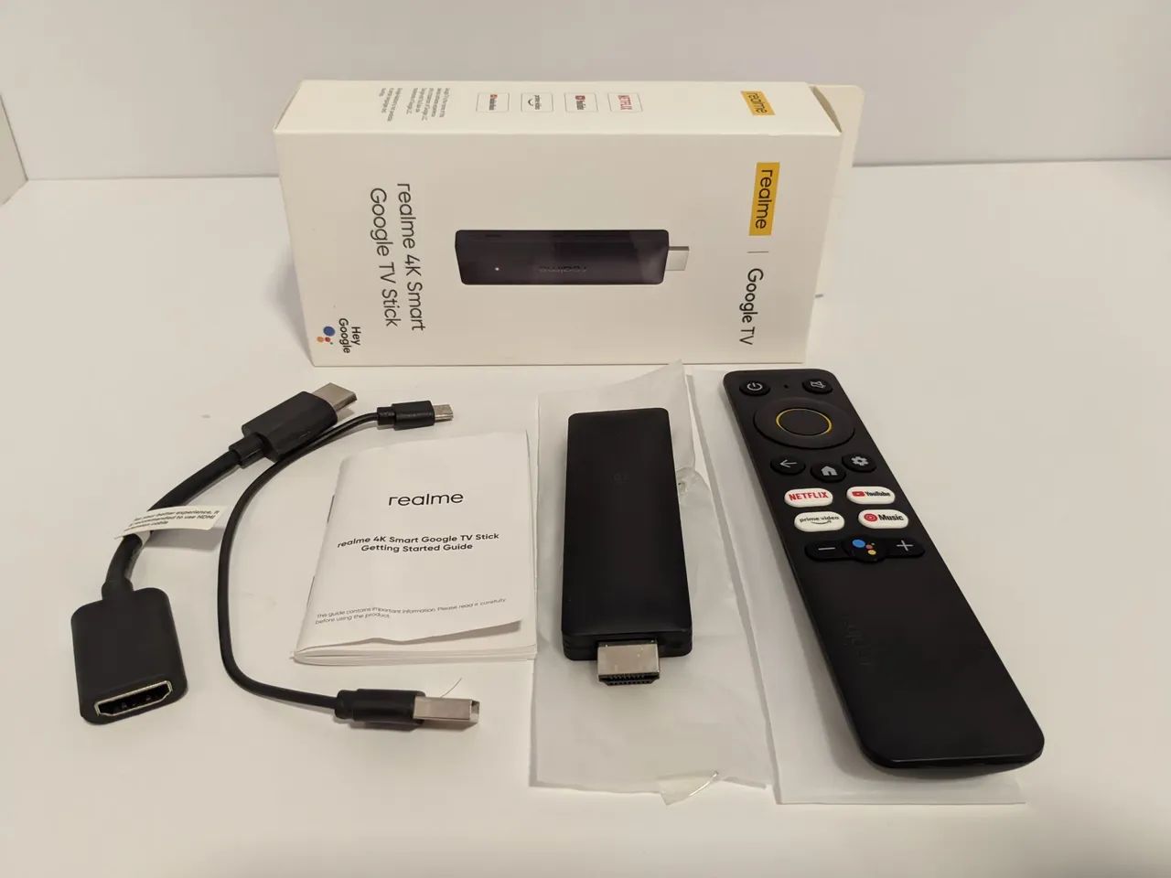 Realme 4K Smart Google TV Stick 