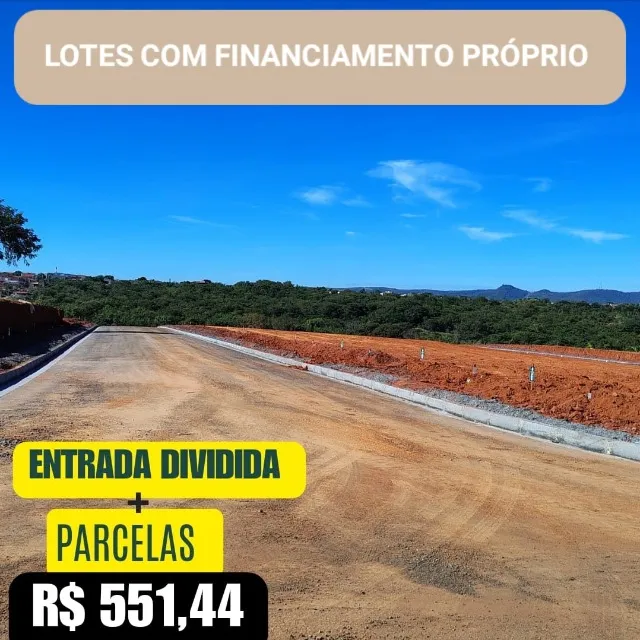 Lançamento do Loteamento Alto Independência. Financiamento próprio. Entrada Facilitada