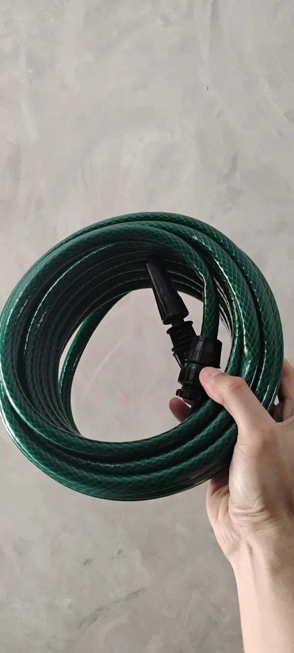 Mangueira de Jardim Flexível PVC - 10 Metros - Nova