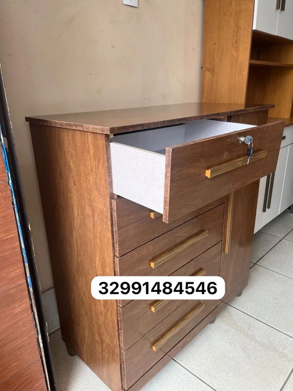 Cômoda de 5 Gavetas Preço de Fábrica  - Foto 4