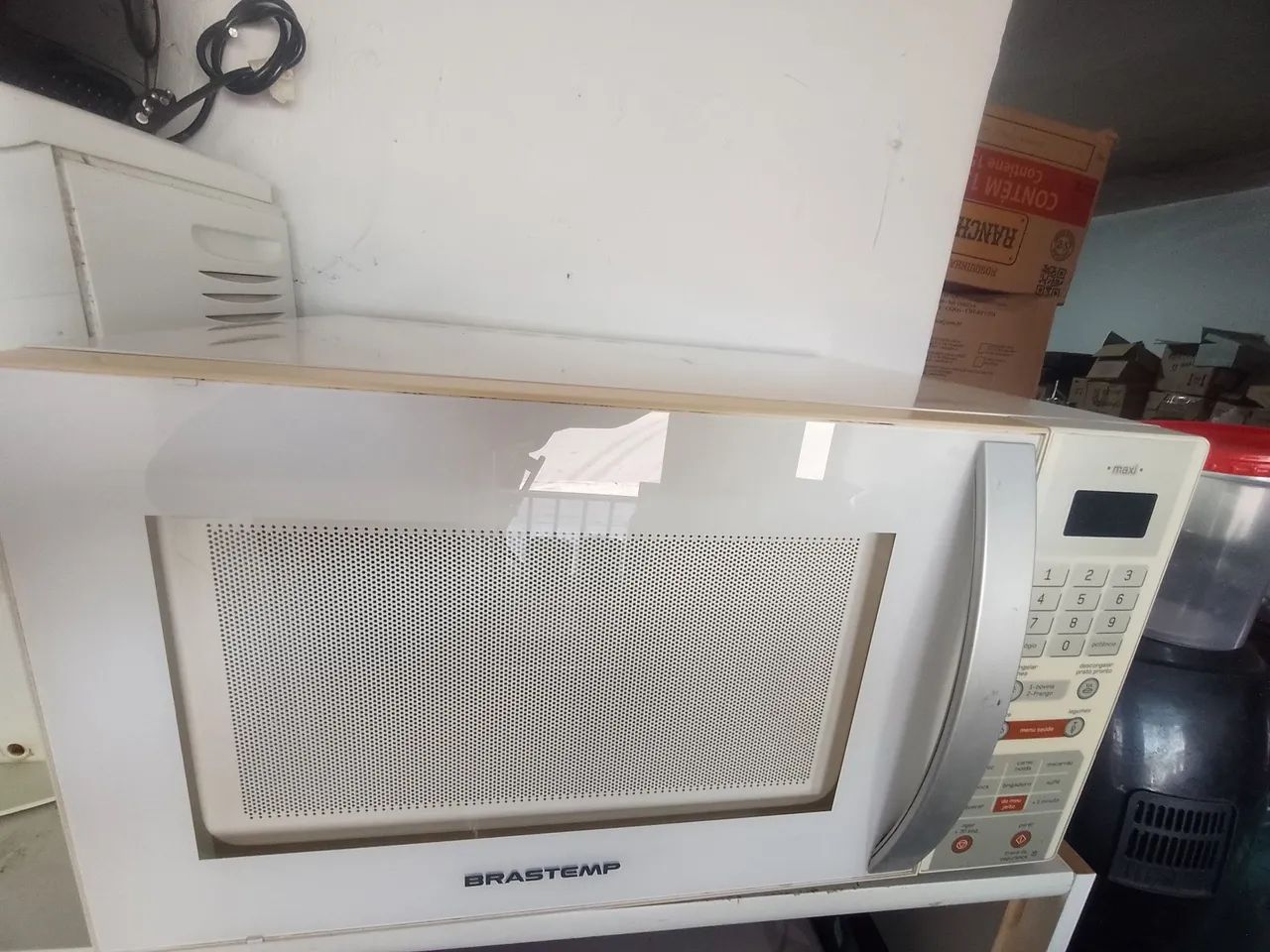 Microondas Brastemp/ Grande/ Top/ retirar em Santa Maria  - Foto 2