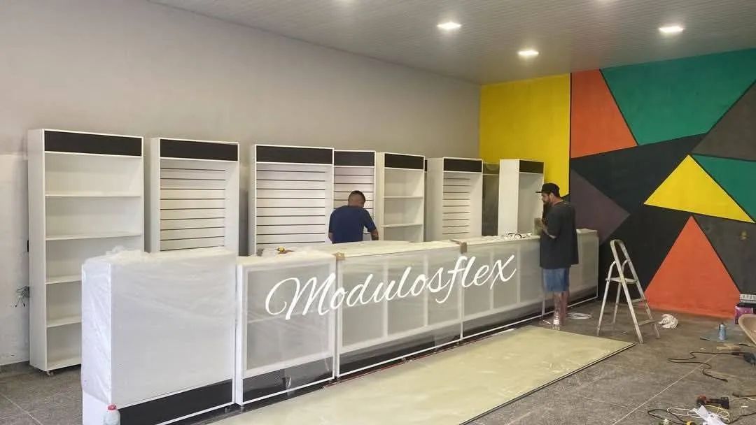Módulos Flex - Expositores e Prateleiras para sua loja - Foto 5