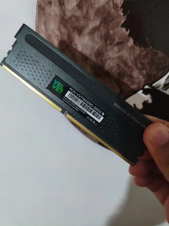 Memoria Ram Pichau Velvet, 16GB, DDR5, 5600MHz, C38