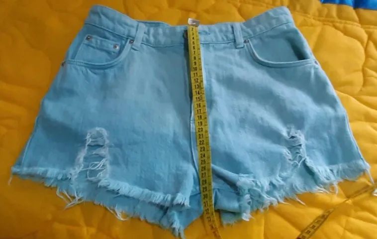 Short jeans claro Breshka - Foto 5