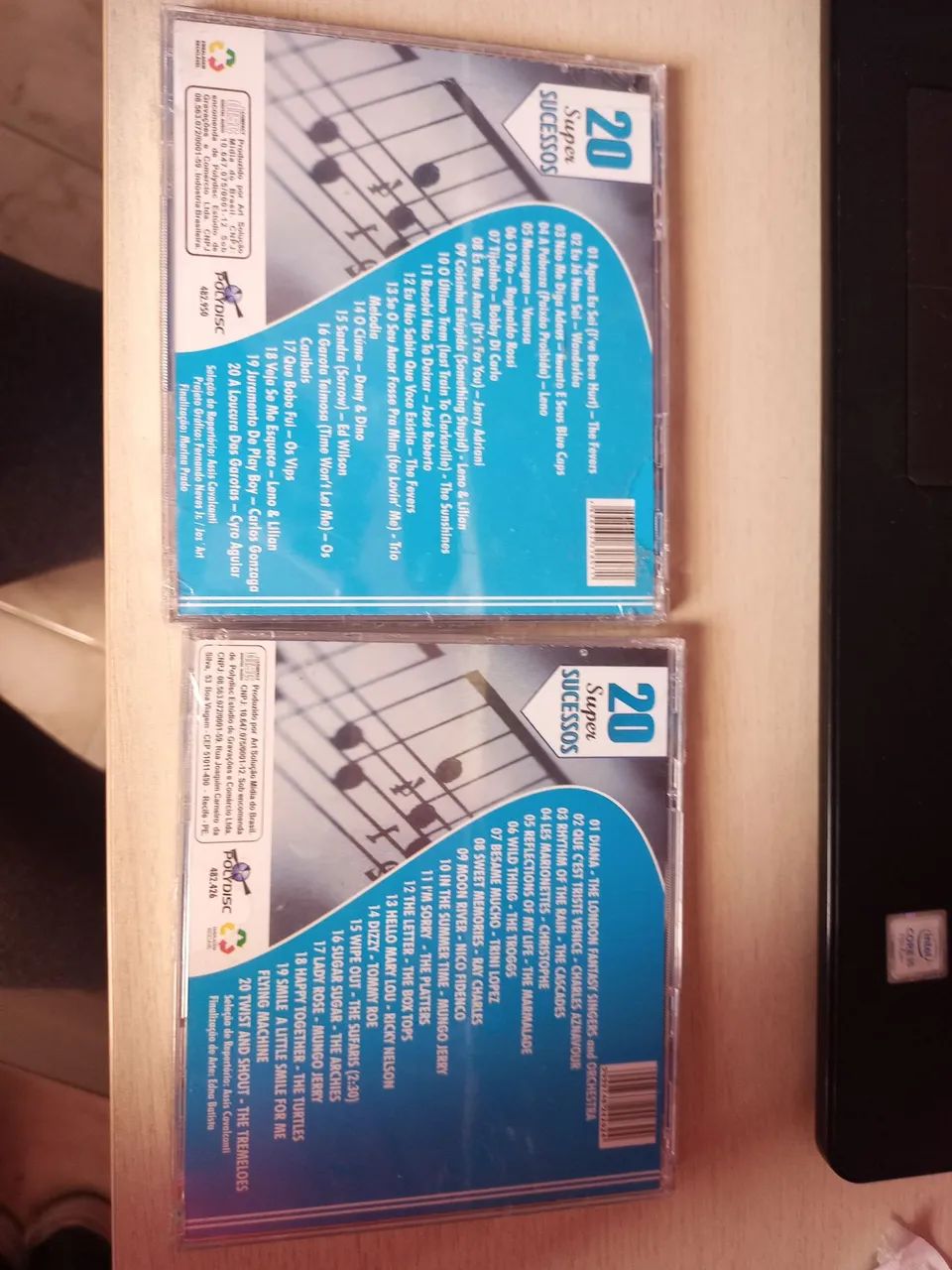 4 CDs Musicais - Bossa Nova, Cinema, Jovem Guarda e Internacionais - Foto 3