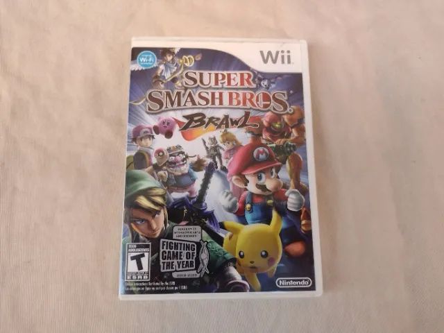 Super Smash Bros Brawl - Original Americano Nintendo Wii 
