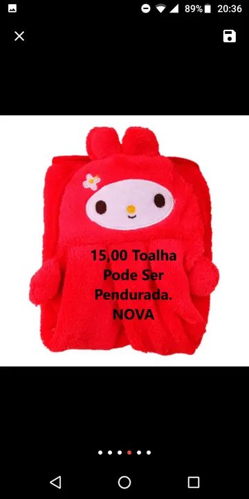Toalha Pode Ser Pendurada. NOVA - Foto 2