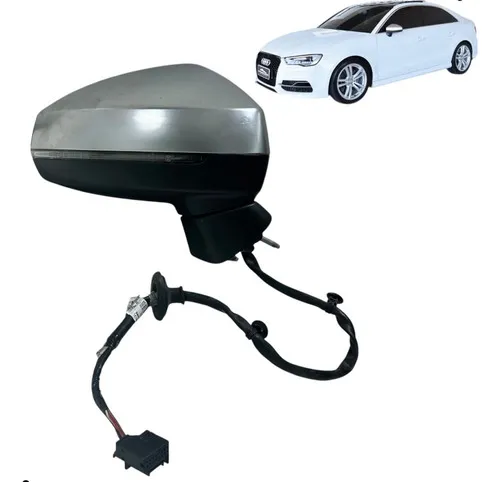 Retrovisor Direito Audi S3 A3 2014 A 2016 12 Fios Original