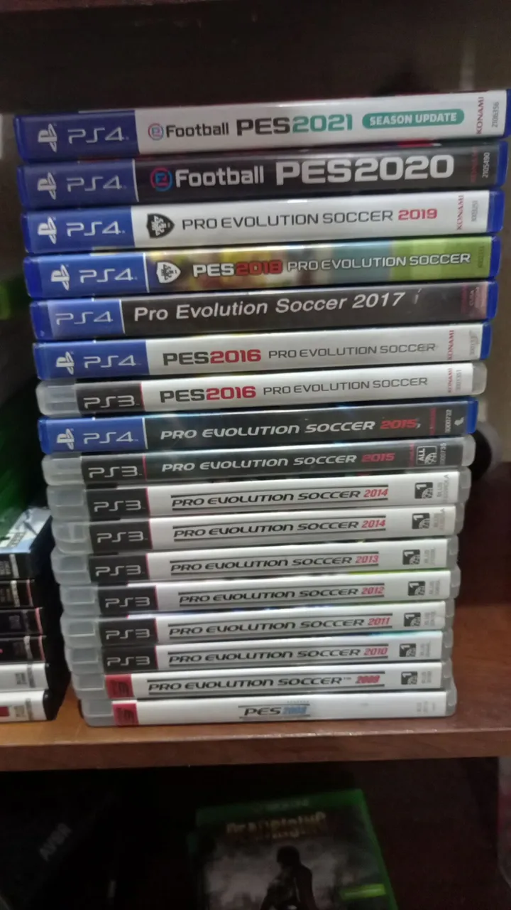 Coleção PES (Pro Evolution Soccer) - PS4 e PS3