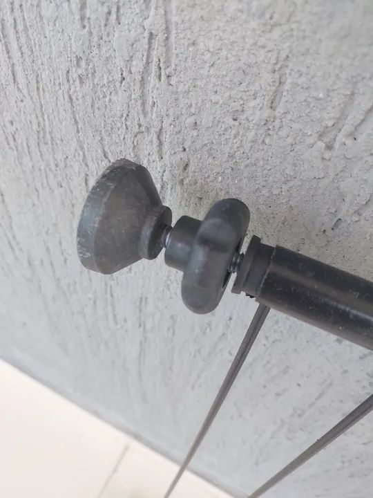 Portão de Segurança para Bebês ou pets com comprimento máximo 1,40m - Foto 2