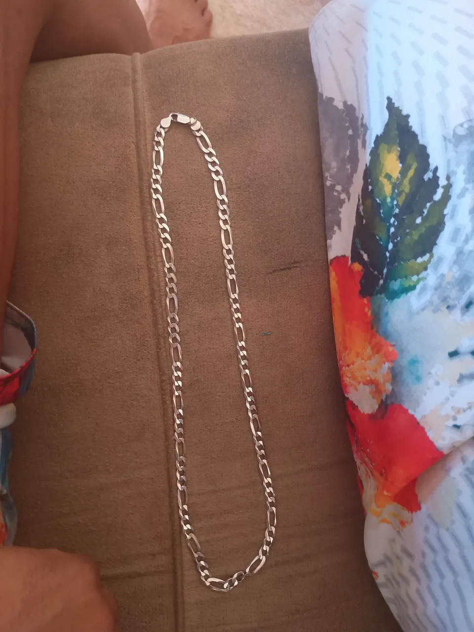 Cordão de corrente de prata 925 - Novo!