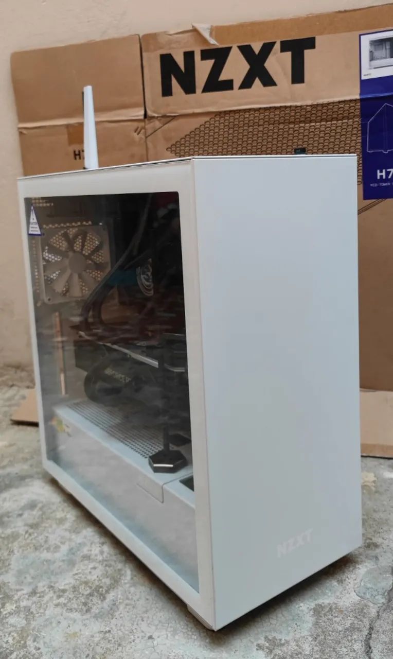 PC Gamer, Intel core i513600K, RTX 3060 TI, 32GB Ram SSD 512GB, Placa mãe  wi fi, NZXT H7,