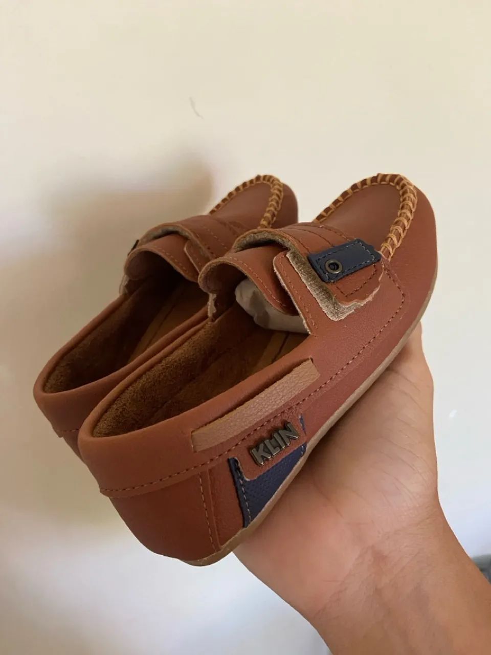 Mocassim de couro KLIN