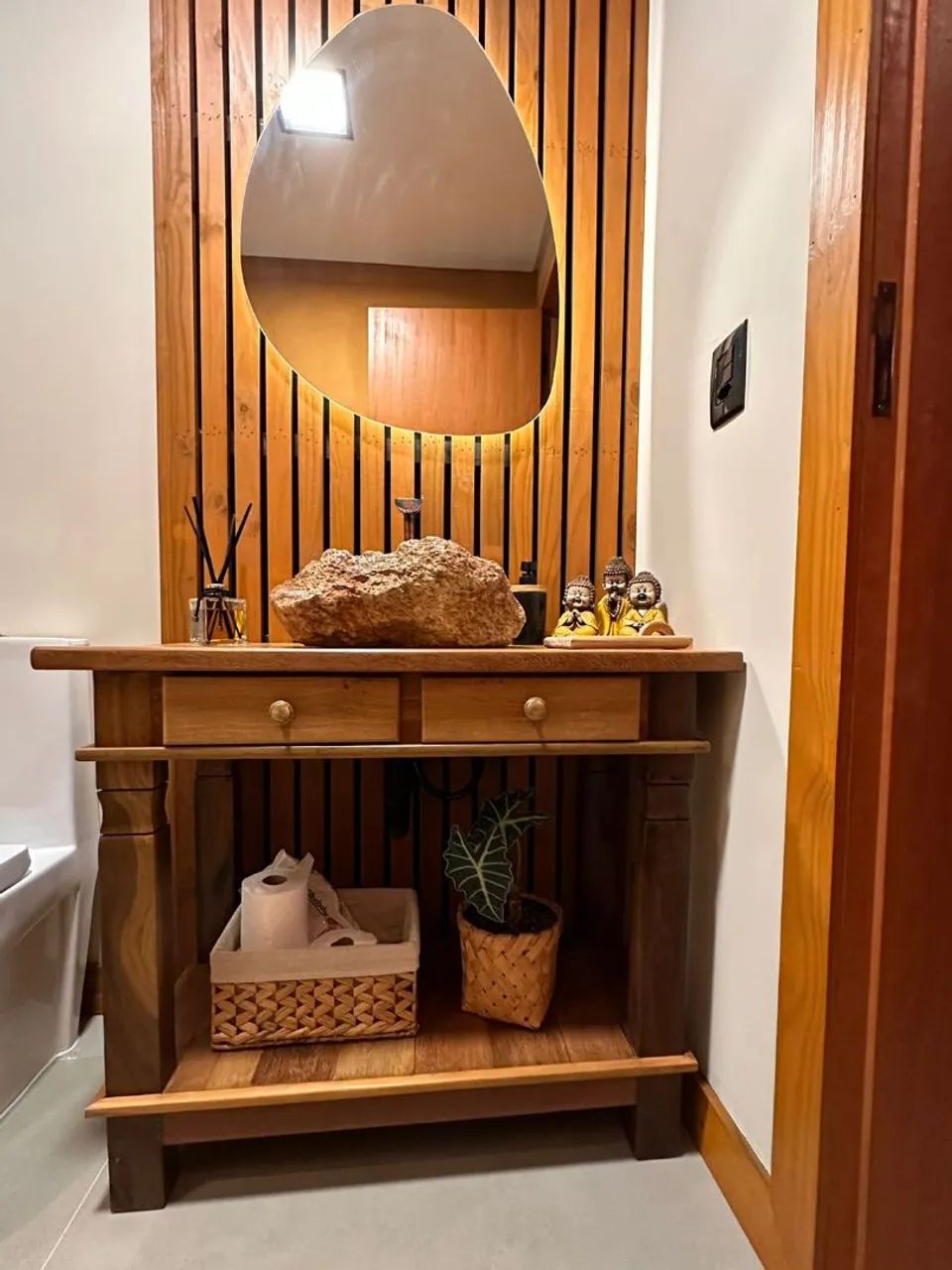 Mesa de madeira maciça - Foto 3