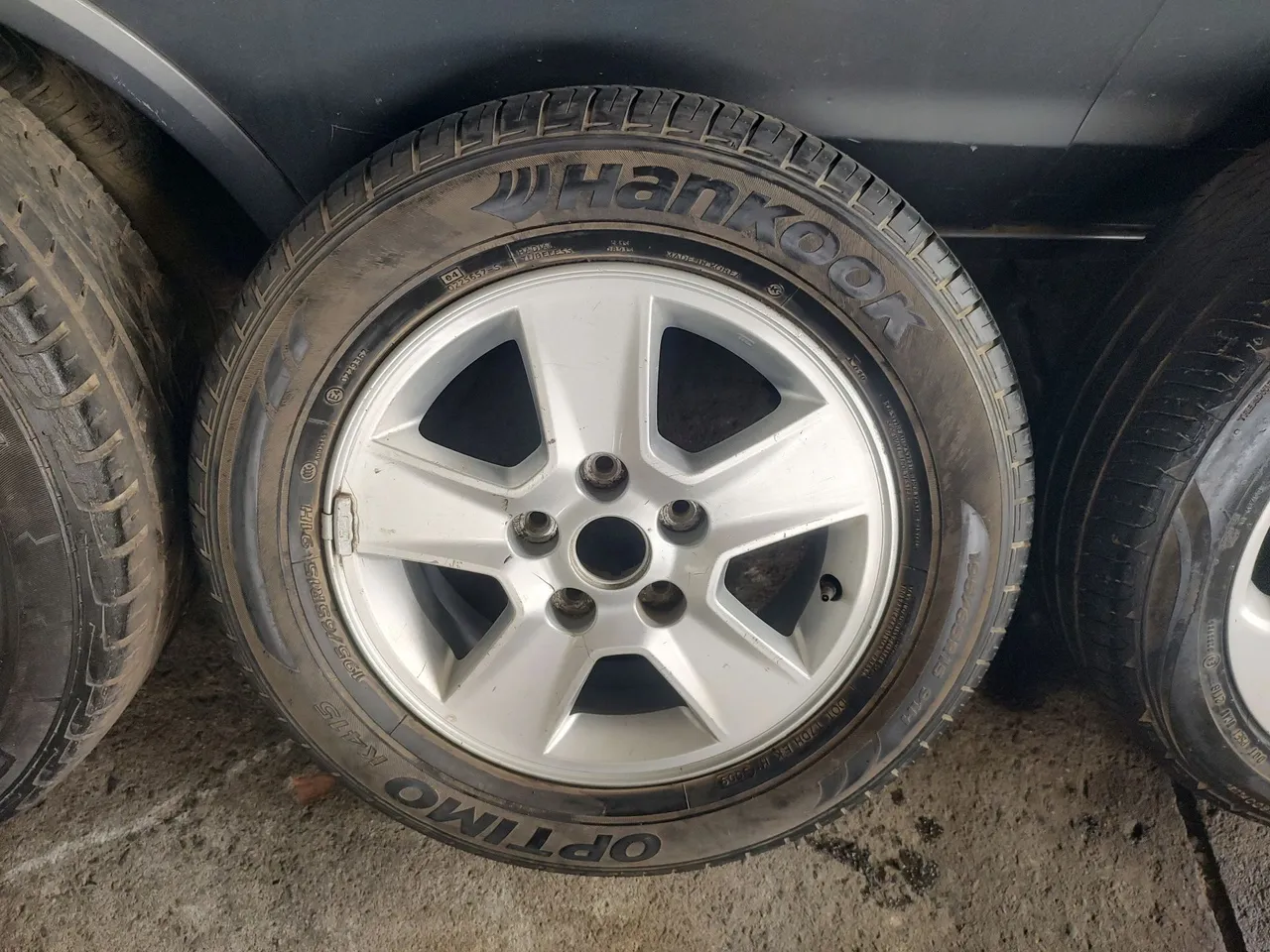Jogo de roda ORIGINAL Kia Cerato aro 15 Furacão 5x114