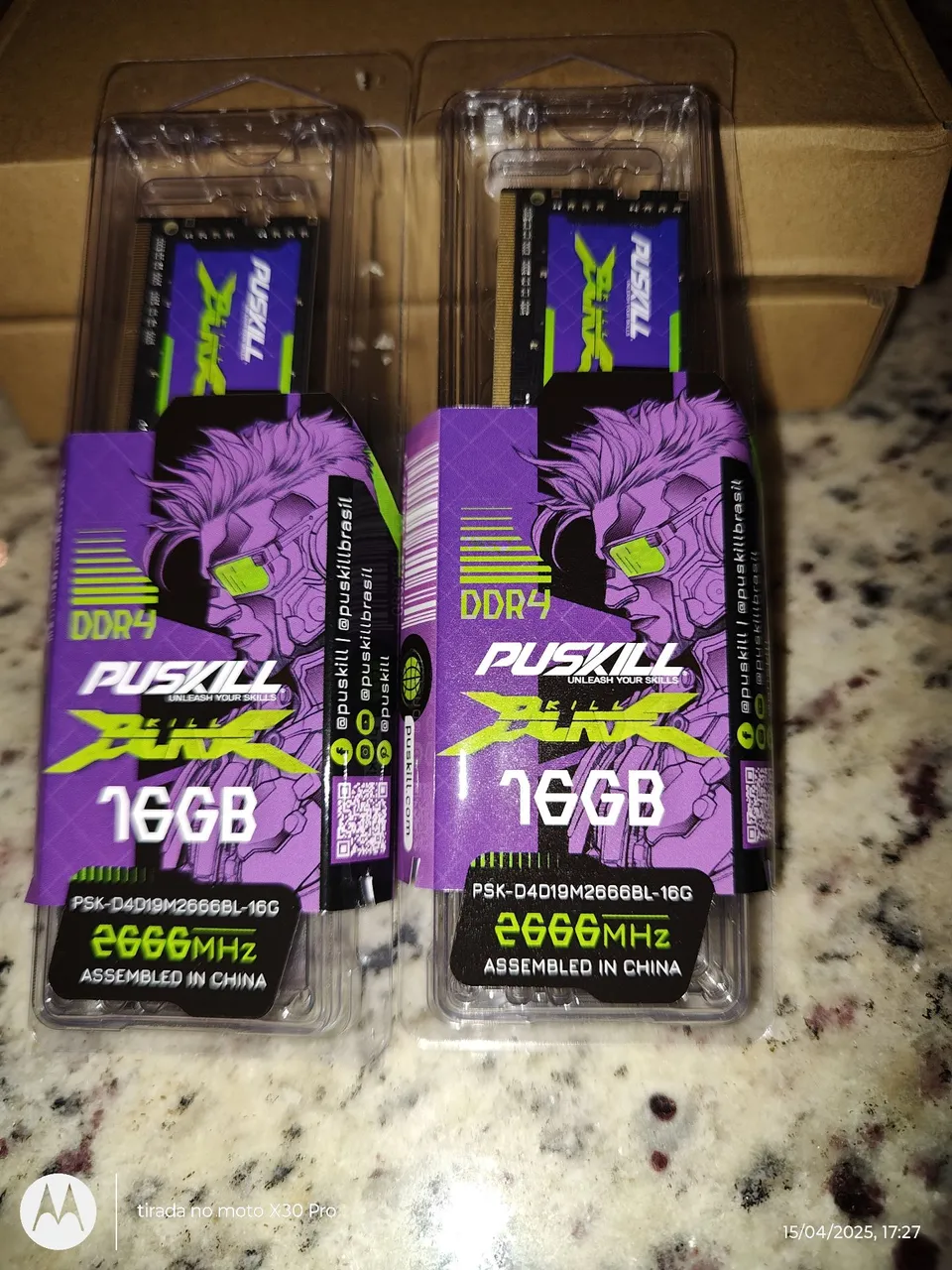 Memória DDR4 Notebook