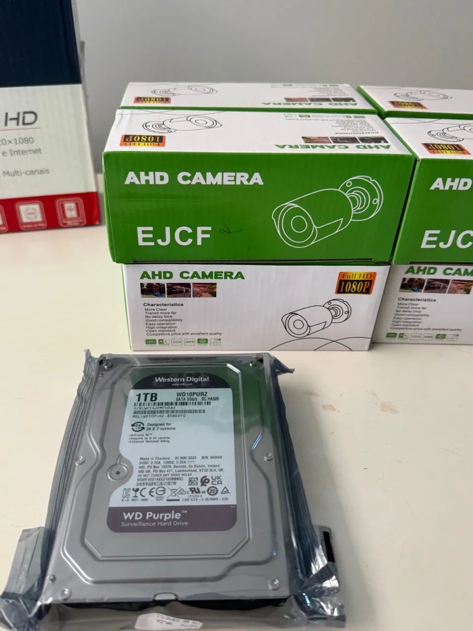 KIT CÂMERA DE SEGURANÇA