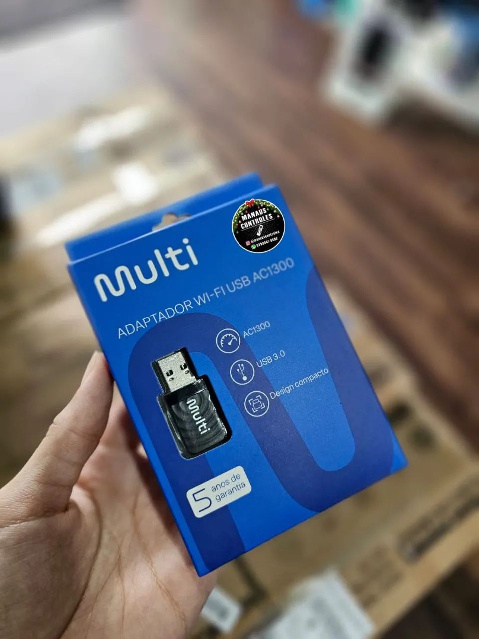 Adaptador wi-fi USB Multi 