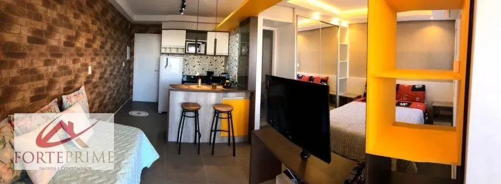 Studio com 1 dormitório para alugar, 36 m² por R$ 4.283,00/mês - Campo Belo - São Paulo/SP