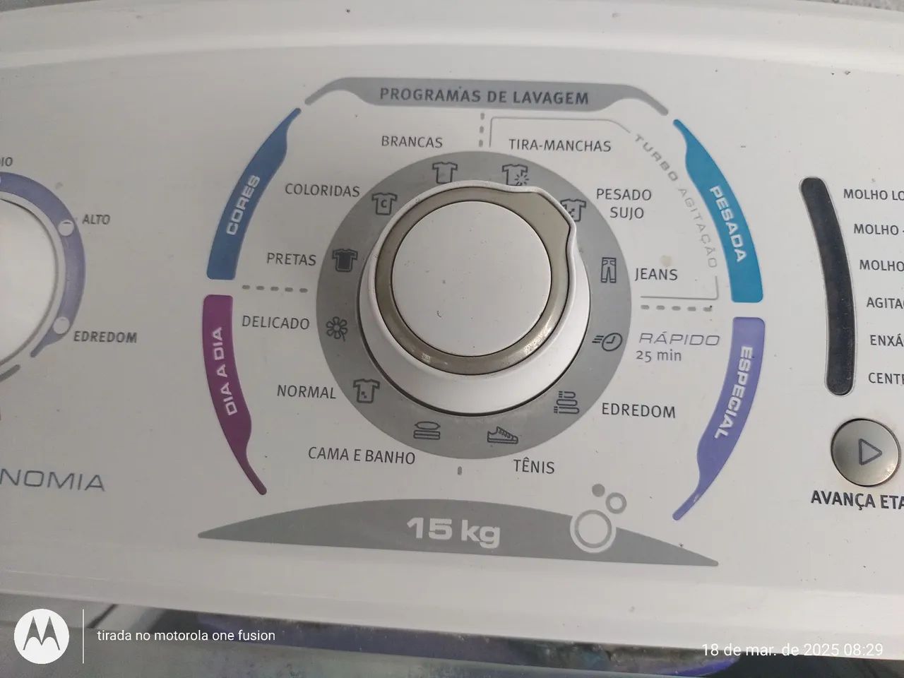 LAVADORA ELECTROLUX LTD15 220V