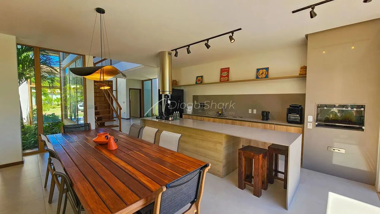 Casa de Luxo, 5 suítes, no condomínio Piscinas Naturais - Praia do Forte - Foto 5