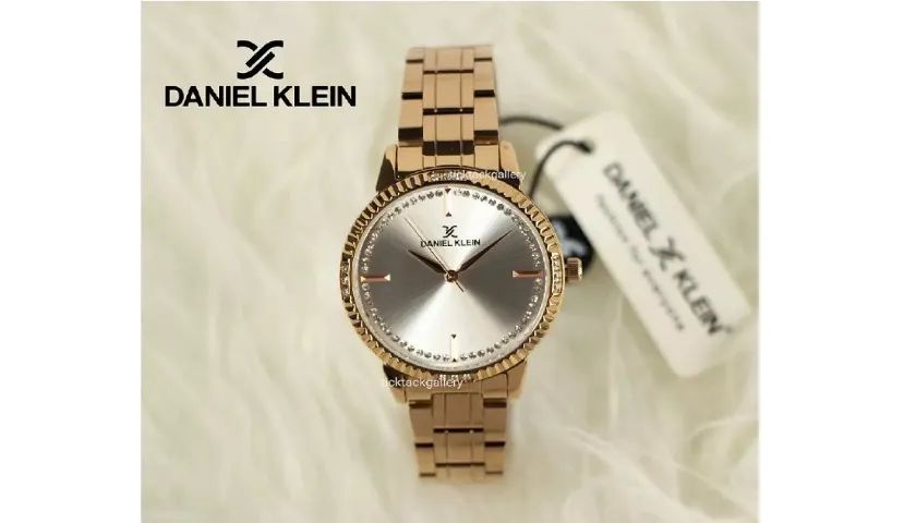 Relógio Analógico Feminino Daniel Klein Premium DK. 1.12530.2 - Rosa Ouro - Foto 3