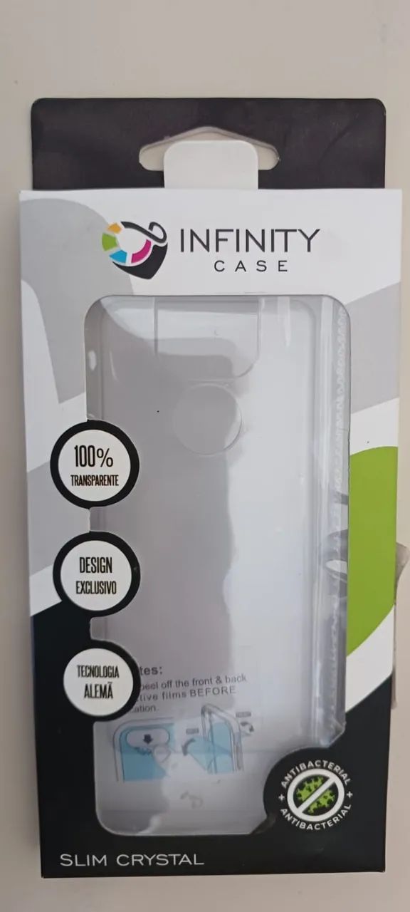 Capa crystal moto G9 play