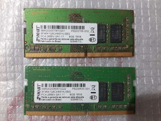 Memoria DDR4 - 16Gb - 2666 original para notebook - 8Gb e 4Gb  - Foto 6