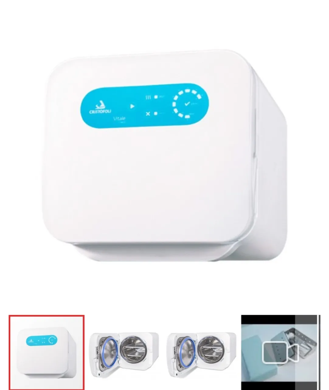 Cristofoli Vitale Sterilizador Autoclave 12 Litros