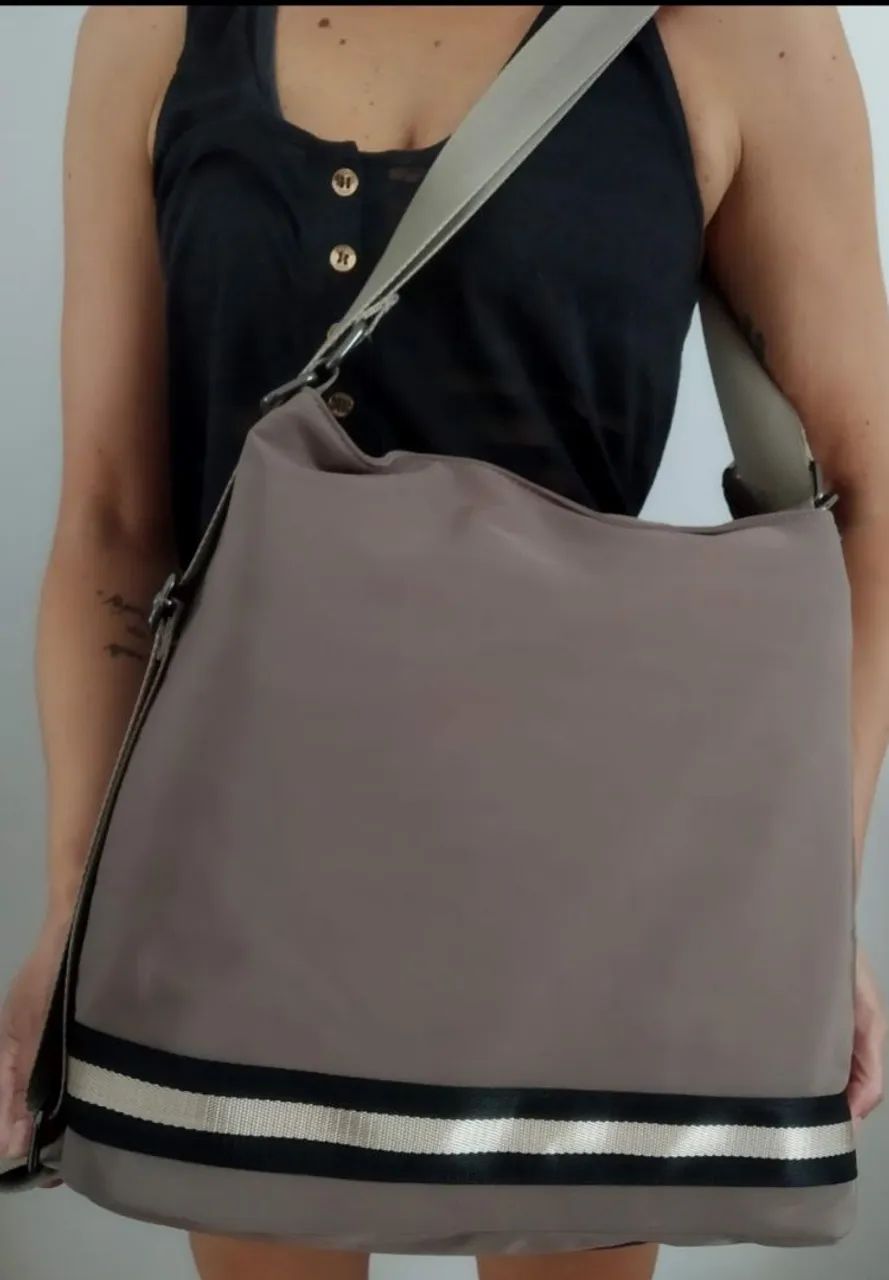 Bolsa mochila 3 em 1 grande nova - Foto 5