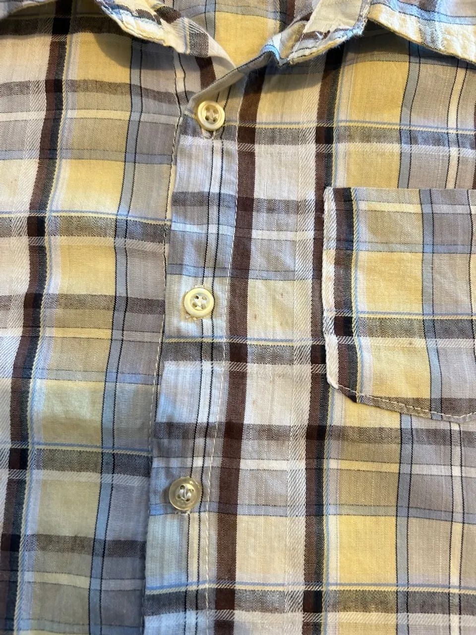 Camisa xadrez infantil 2 e 3 anos.  - Foto 3