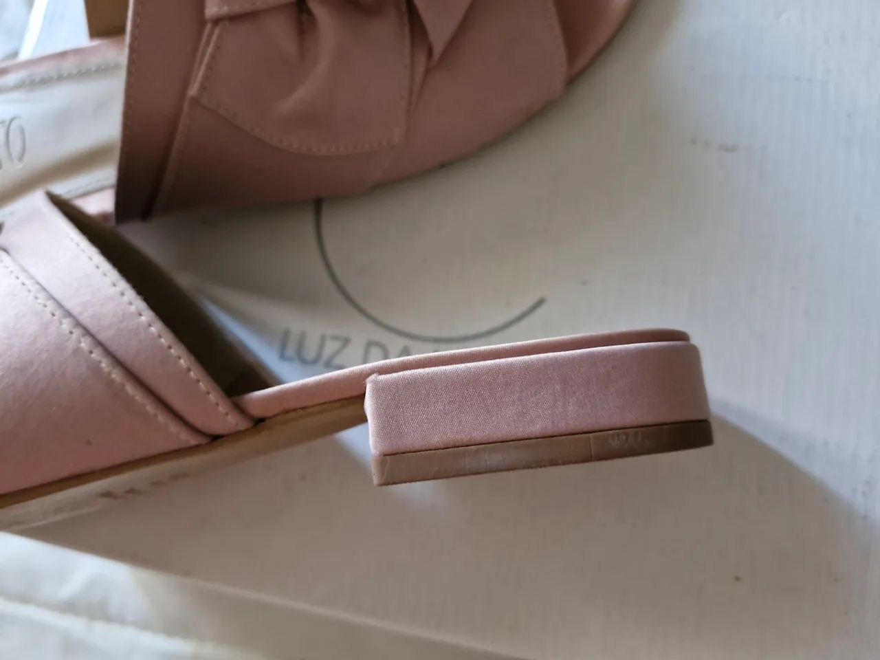 Sandalia Stiletto semi nova - Foto 5