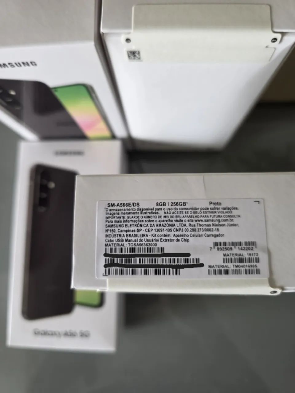 Samsung Galaxy A56 5G Preto 256GB Novo e Lacrado - Foto 3
