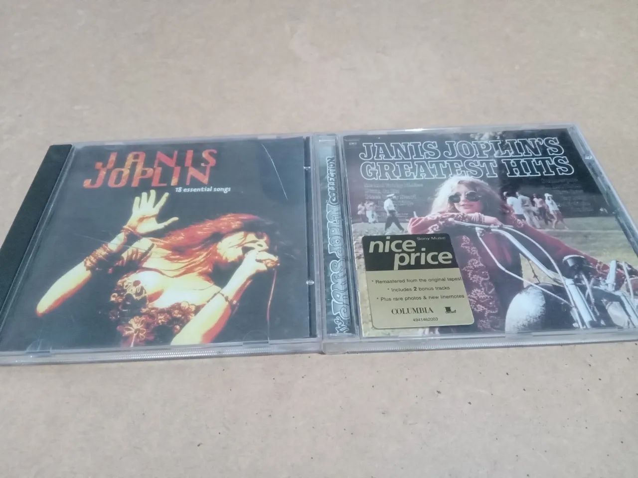 Janis joplin 2 cds greatest hits e 18 essencial songs