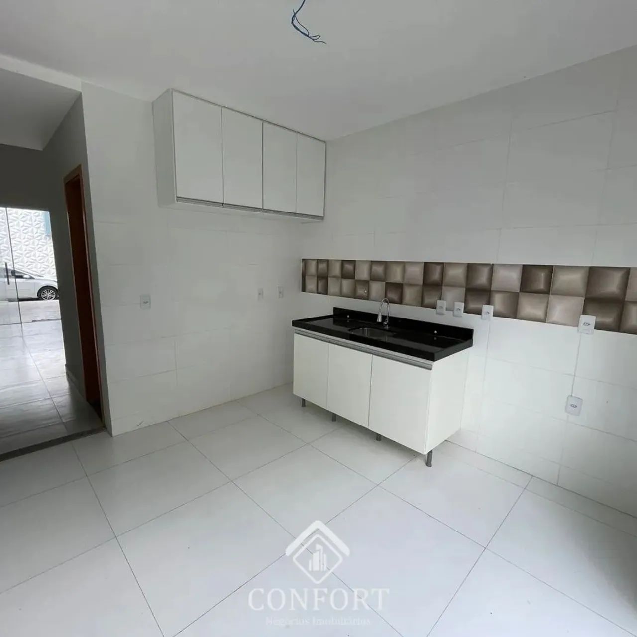 Alugo Casa em Condominio - 03 Quartos - Terrea - 02 Vagas - Churrasqueira - Foto 5