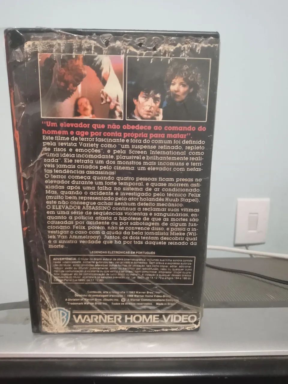 O Elevador Assassino Vhs original  - Foto 3