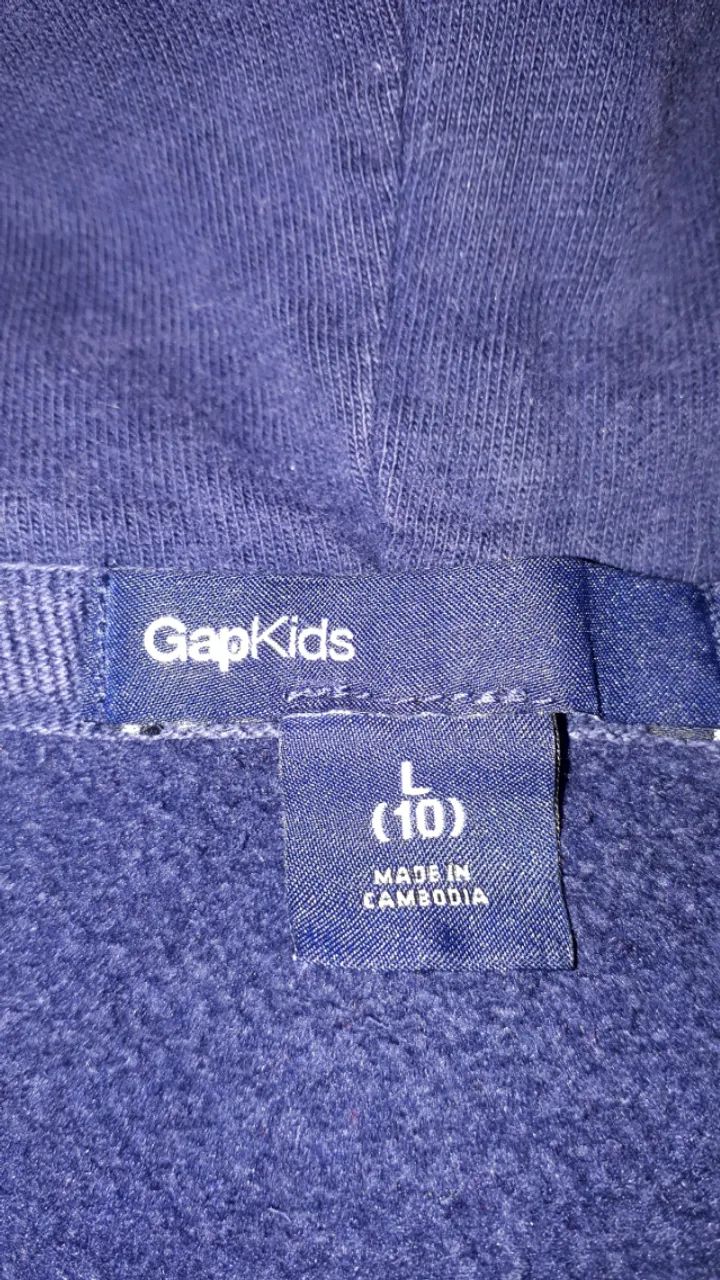 Moletom c Capuz Infantil - Gap Kids Tam L10 - Foto 3