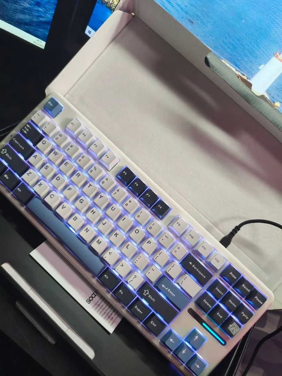 Teclado aula F87 Novo - Foto 2