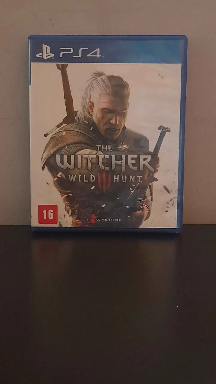Jogo The Witcher 3: The Wild Hunt para Plastation 4 + com itens bônus