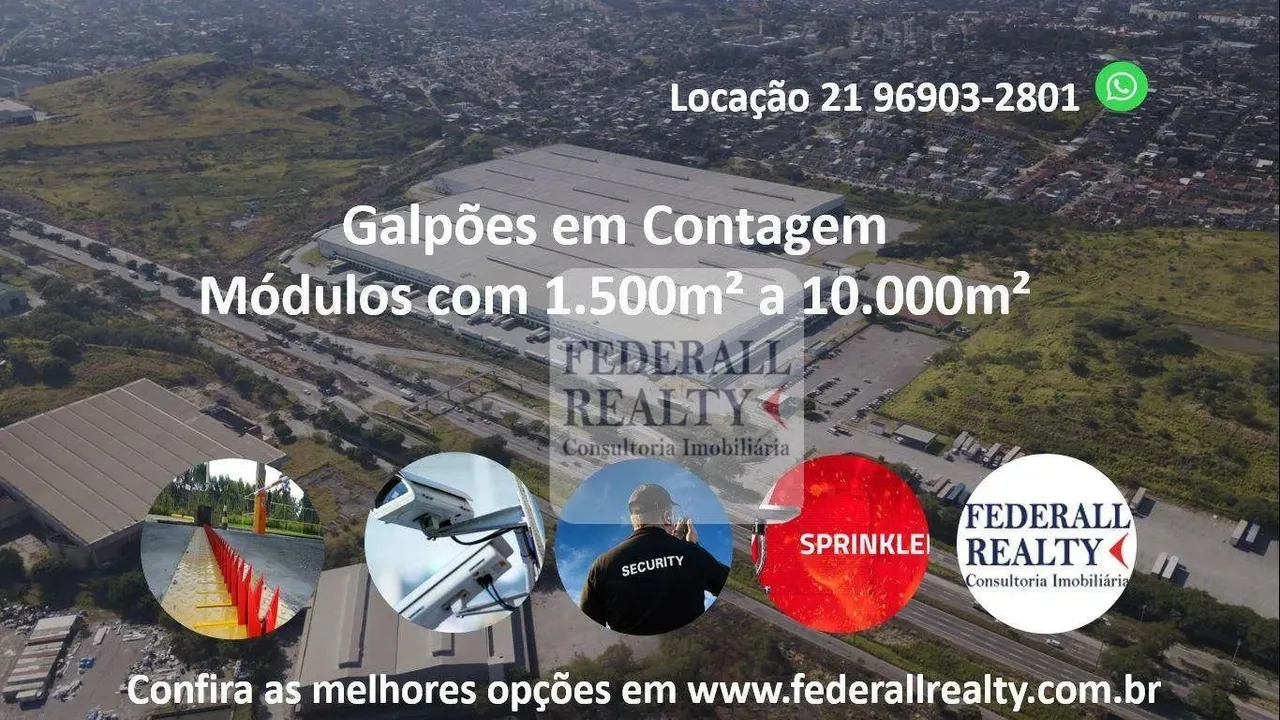 Galpão para alugar, 4542 m² por R$ 152.051,15/mês - Novo Eldorado - Contagem/MG